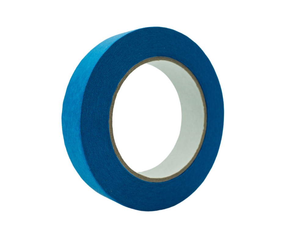 Crèpe-tape blauw