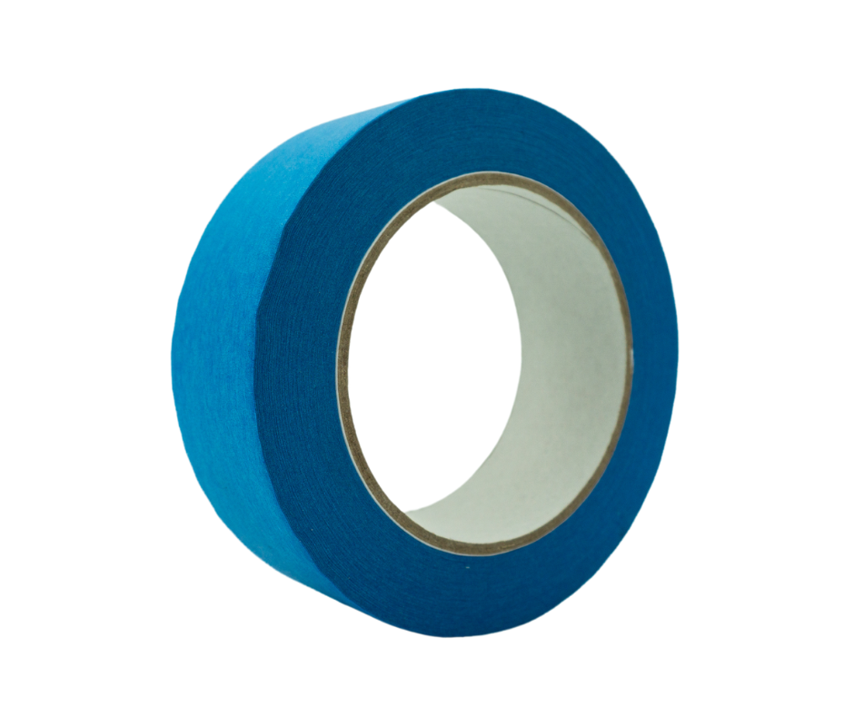 Crèpe-tape blauw