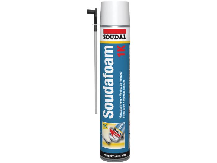 SOUDAL PU Manueel Schuim - 750ml Soudafoam 1K B3