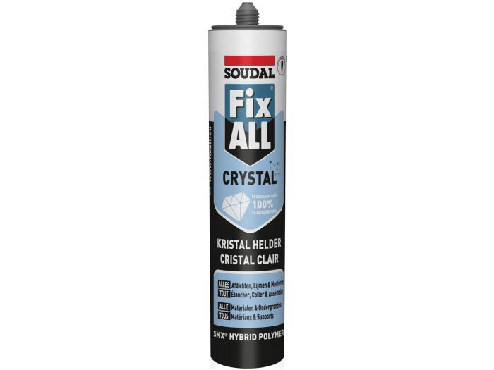Soudal 290ml Fix All Crystal