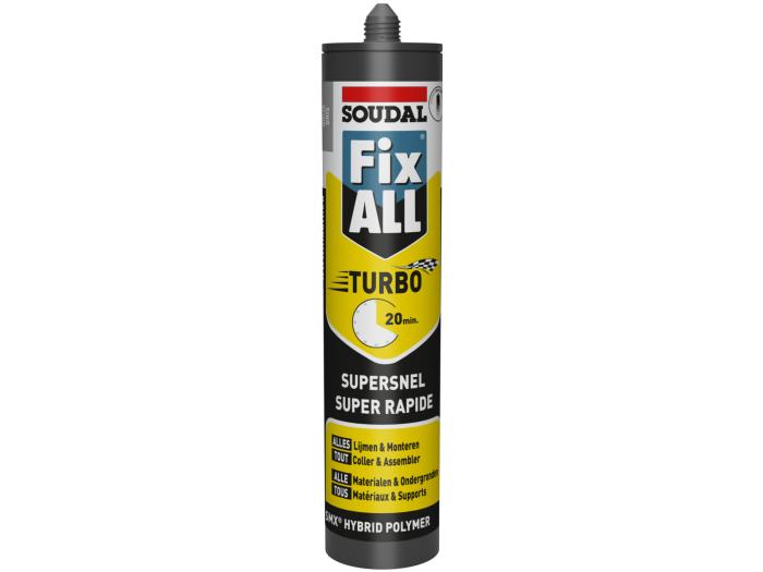 Soudal 290mL Fix ALL Turbo - Alle kleuren