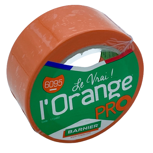 Barnier Renovatie tape 50 mm x 33 m oranje