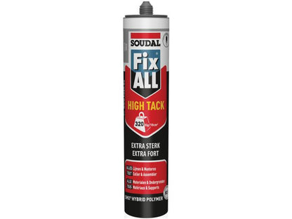 Soudal 290mL Fix All High Tack - Alle kleuren