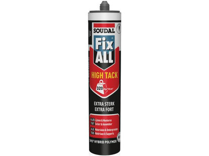 Soudal 290mL Fix All High Tack - Alle kleuren